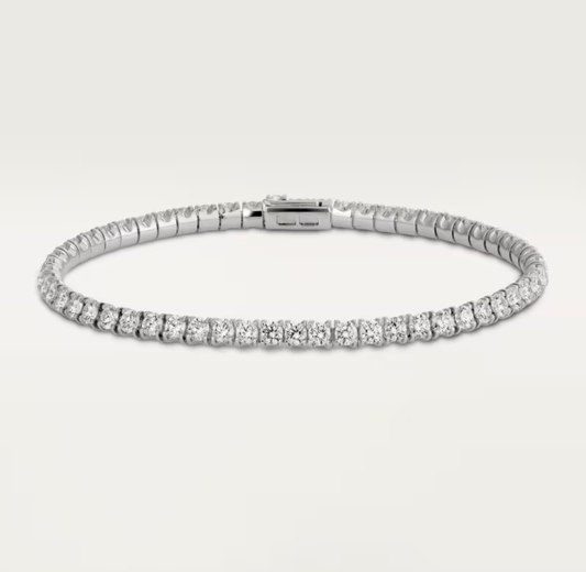 [Glow Jewelry]  CLASSIC BASEBALL BRACELAT, 52 DIAMOND