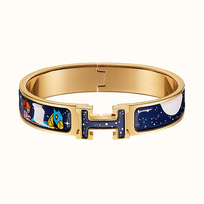 [Glow Jewelry]H STAR AND MOON BRACELET 12MM
