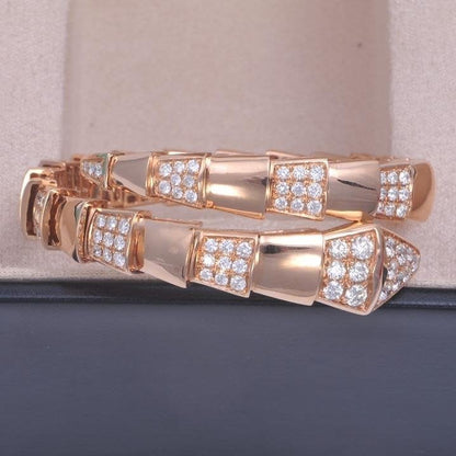[Glow Jewelry]SERPENTI BRACELET PINK GOLD DIAMOND