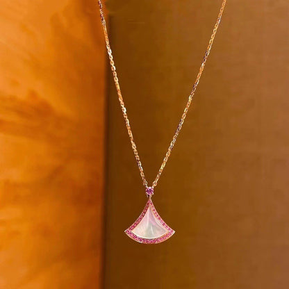 [Glow Jewelry]DREAM NECKLACE MOP DIAMOND PINK