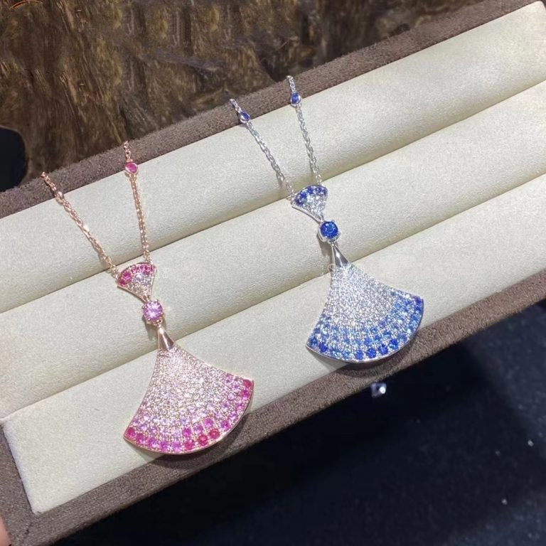 [Glow Jewelry]DREAM NECKLACK DIAMOND PINK GOLD