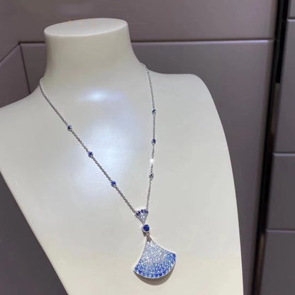 [Glow Jewelry]DREAM NECKLACE AGATE SILVER DIAMOND