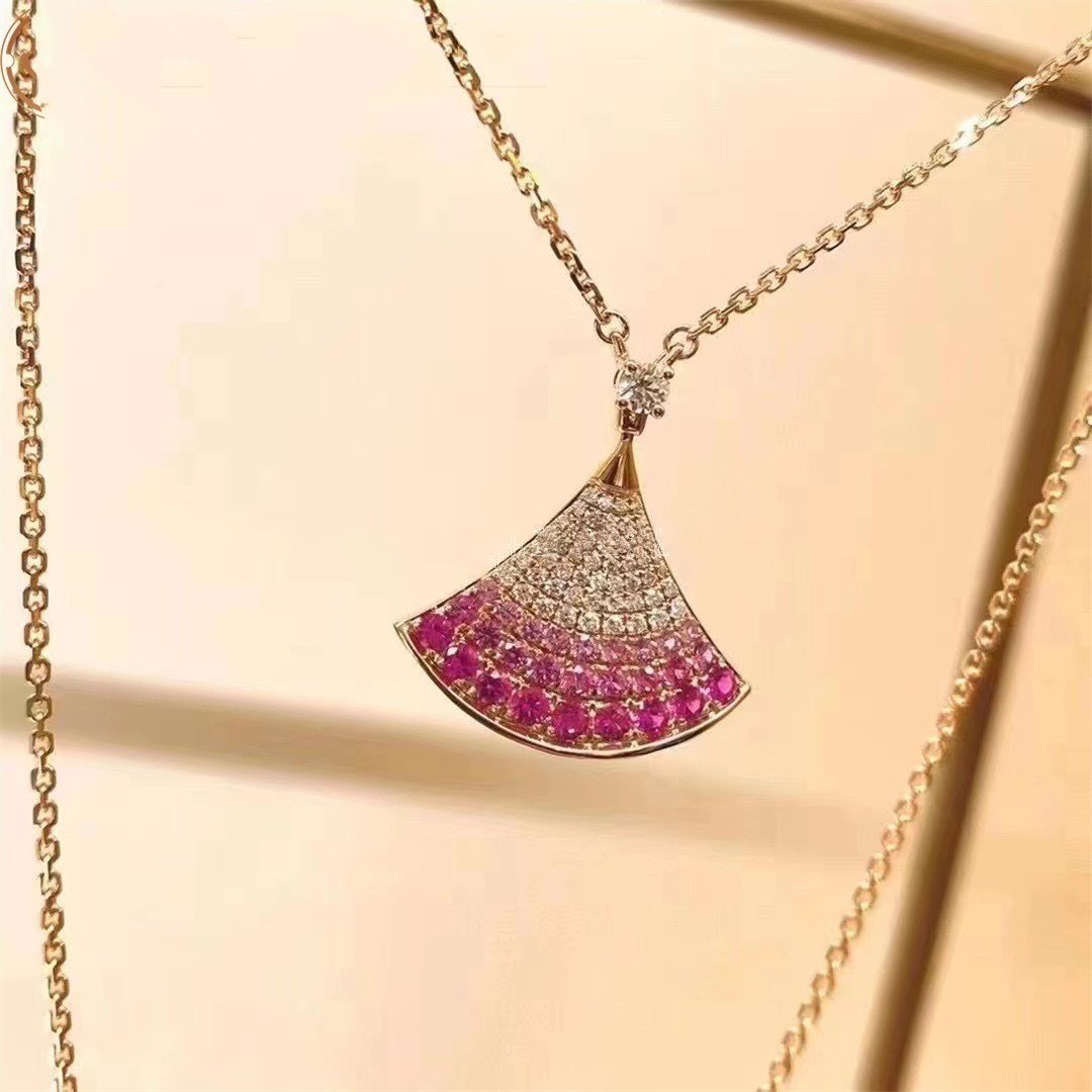 [Glow Jewelry]DREAM NECKLACE PINK GOLD PINK DIAMOND