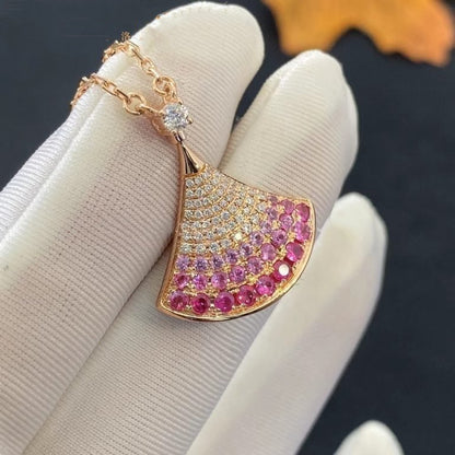 [Glow Jewelry]DREAM NECKLACE PINK GOLD PINK DIAMOND