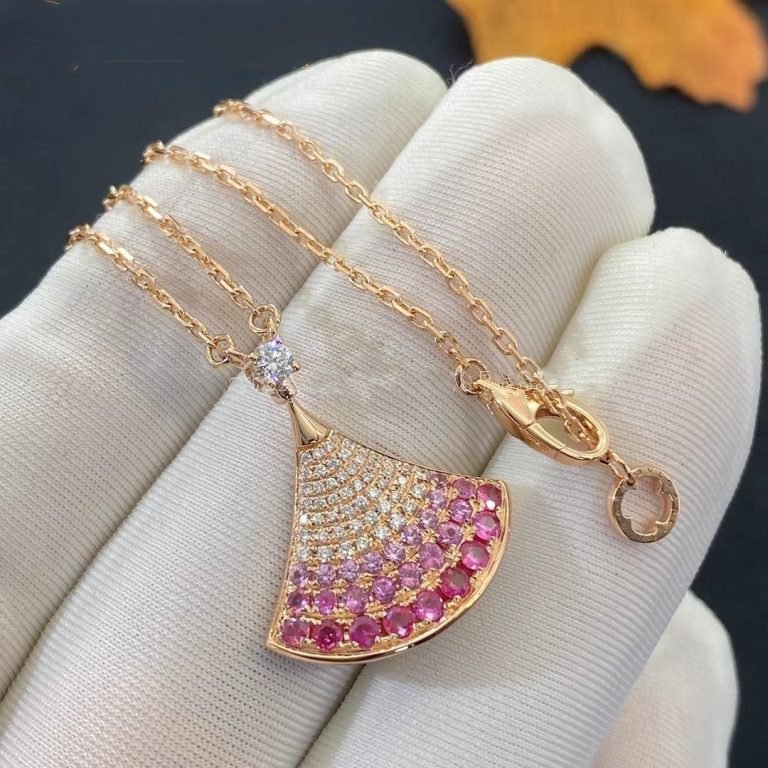 [Glow Jewelry]DREAM NECKLACE PINK GOLD PINK DIAMOND