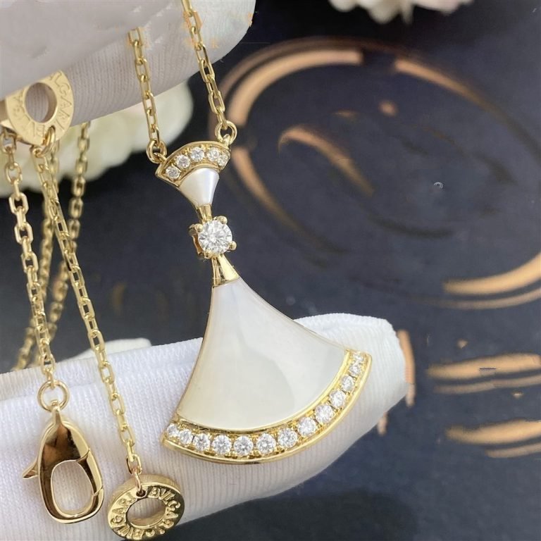 [Glow Jewelry]DREAM NECKLACE MOP GOLD DIAMOND