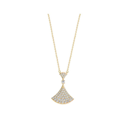 [Glow Jewelry]DREAM NECKLACE GOLD FULL DIAMOND
