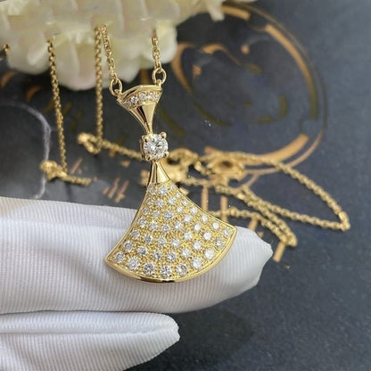 [Glow Jewelry]DREAM NECKLACE GOLD FULL DIAMOND