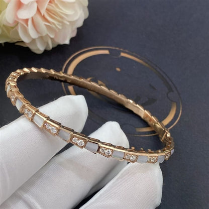 [Glow Jewelry]SERPENTI BRACELET PINK GOLD MOP DIAMOND
