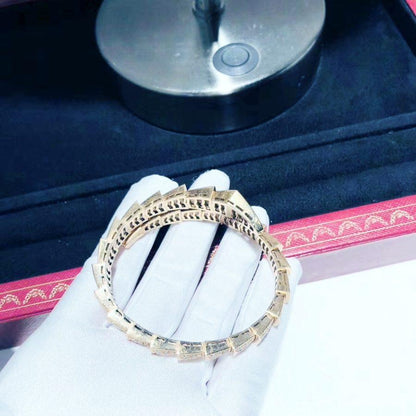 [Glow Jewelry]SERPENTI BRACELET 8MM PINK GOLD DIAMOND