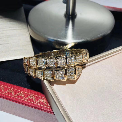 [Glow Jewelry]SERPENTI BRACELET 8MM GOLD DIAMOND
