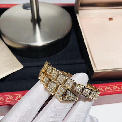 [Glow Jewelry]SERPENTI BRACELET 8MM GOLD DIAMOND