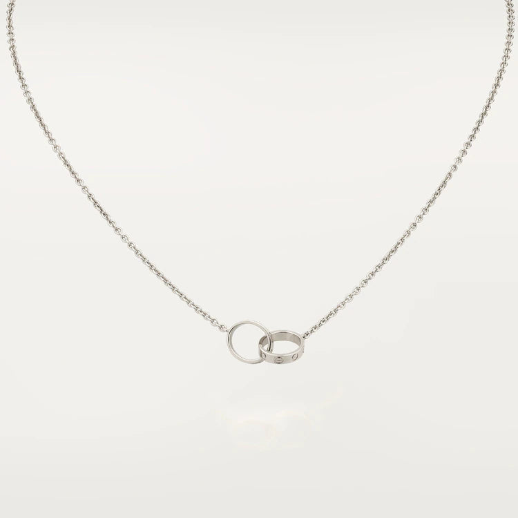 ¡®Glow Jewelry¡¯LIEBESKETTE ROSÉGOLD UND SILBER