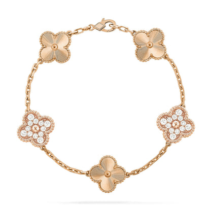 [Glow Jewelry] CLOVER 5 MOTIF LASER BRACELET COLLECTION