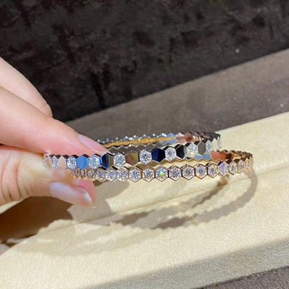 [Glow Jewelry]BEE LOVE GOLD BRACELET FULL DIAMOND