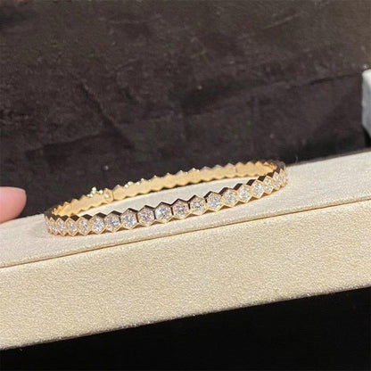 [Glow Jewelry]BEE LOVE GOLD BRACELET FULL DIAMOND
