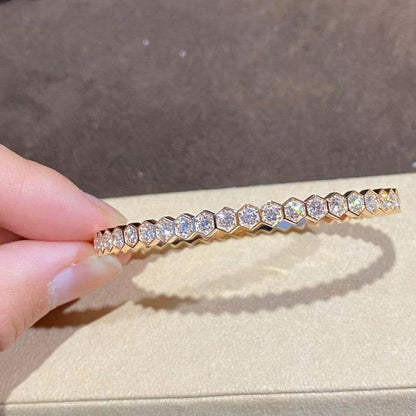 [Glow Jewelry]BEE LOVE GOLD BRACELET FULL DIAMOND