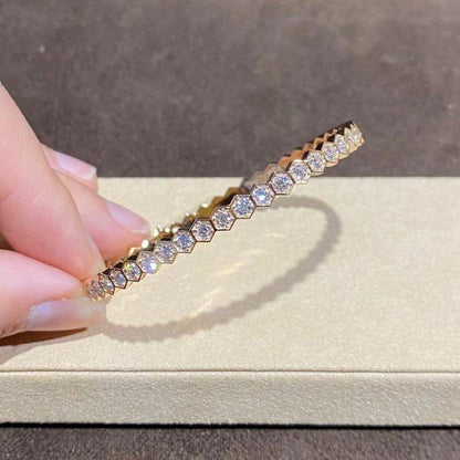 ¡®Glow Jewelry¡¯BEE LOVE GOLD BRACELET FULL DIAMOND