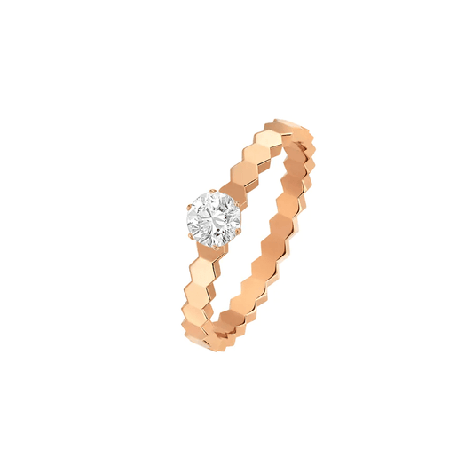 [Glow Jewelry]BEE LOVE RING PINK GOLD 1 DIAMOND