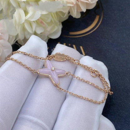 ¡®Glow Jewelry¡¯JEUX BRACELET PINK MOP PINK GOLD 1 DIAMOND