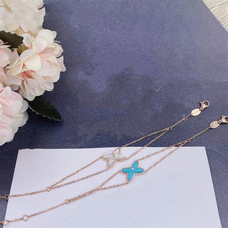 [Glow Jewelry]JEUX BRACELET TURQUOISE PINK GOLD 1 DIAMOND