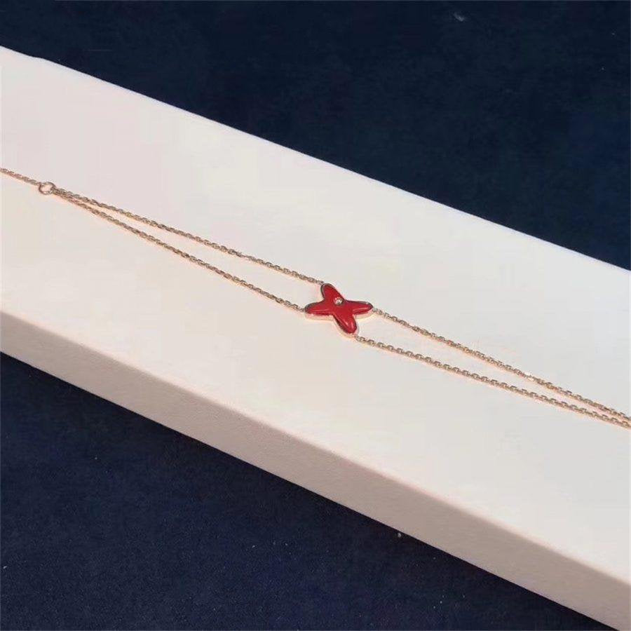 ¡®Glow Jewelry¡¯JEUX BRACELET CARNELIAN PINK GOLD 1 DIAMOND