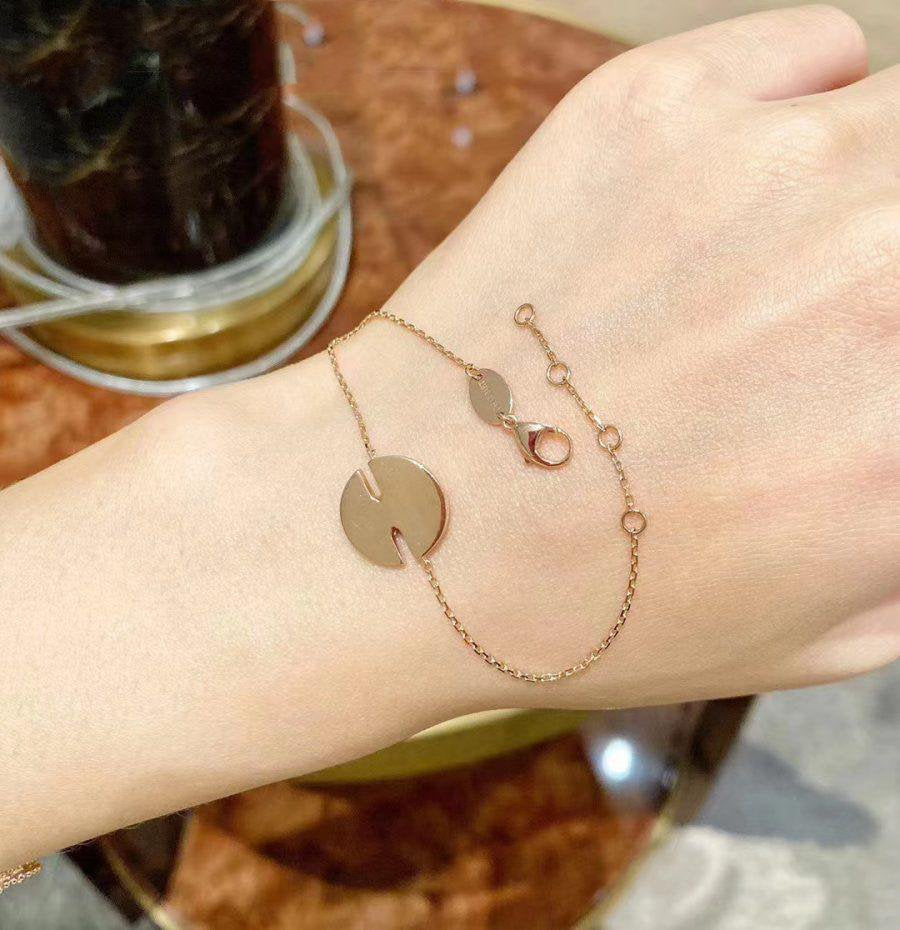 [Glow Jewelry]JEUX DE BRACELET MOP PINK GOLD DIAMONDS