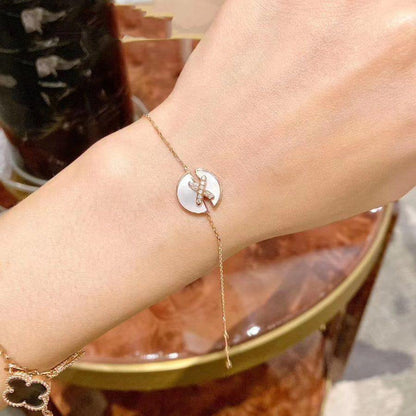 ¡®Glow Jewelry¡¯JEUX DE BRACELET MOP PINK GOLD DIAMONDS