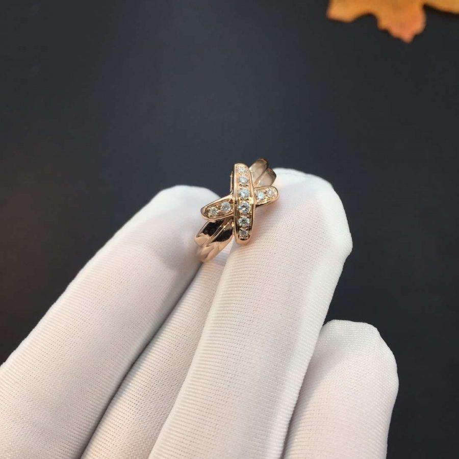 ¡®Glow Jewelry¡¯JEUX DE PINK GOLD DIAMOND RING