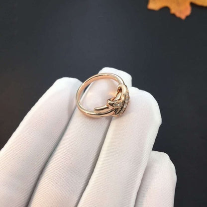 [Glow Jewelry]JEUX DE PINK GOLD DIAMOND RING