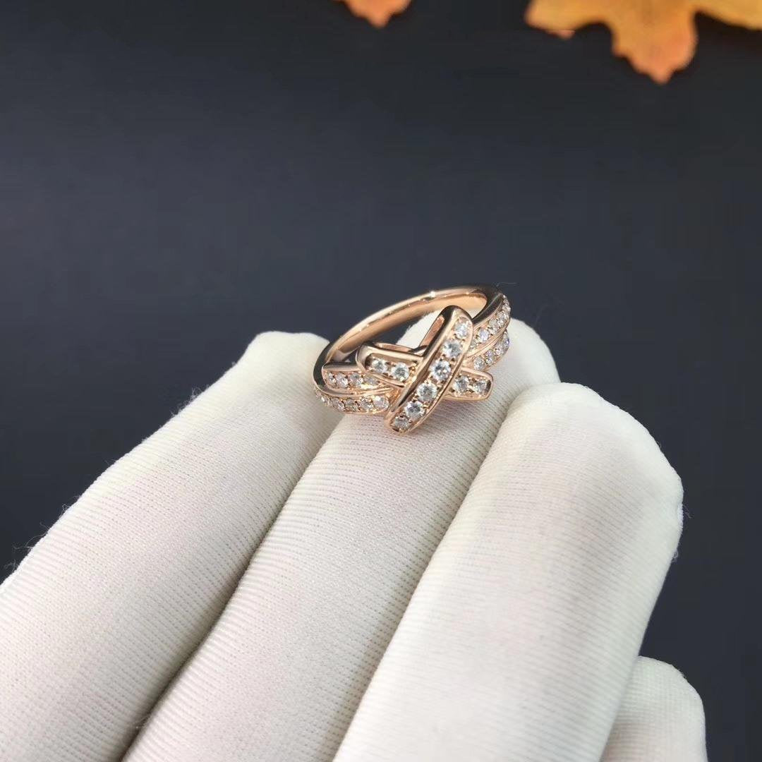 [Glow Jewelry]JEUX DE RING PINK GOLD DIAMOND
