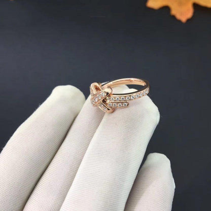 [Glow Jewelry]JEUX DE RING PINK GOLD DIAMOND