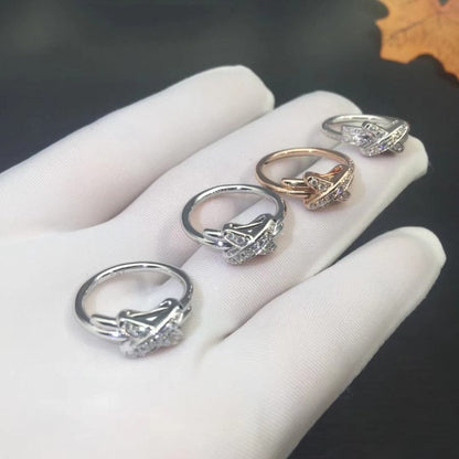¡®Glow Jewelry¡¯JEUX DE SILVER DIAMOND RING