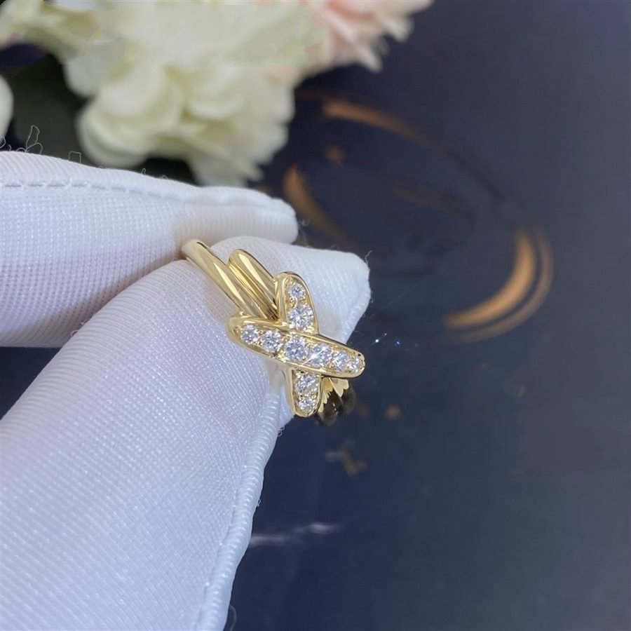 [Glow Jewelry]JEUX DE GOLD DIAMOND RING