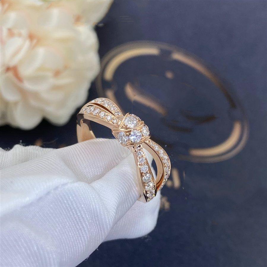 [Glow Jewelry]LIENS PINK GOLD DIAMOND RING