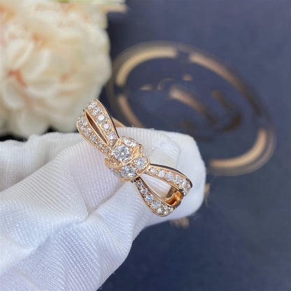 [Glow Jewelry]LIENS PINK GOLD DIAMOND RING