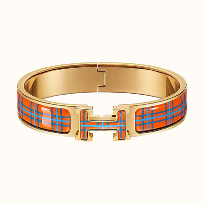 ¡®Glow Jewelry¡¯H TARTAN BRACELET 12MM