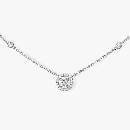 [Glow Jewelry]Diamond Necklace 0,20ct Brilliant Shape Joy