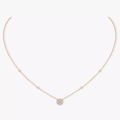 [Glow Jewelry]Diamond Necklace 0,20ct Brilliant Shape Joy