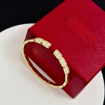 [Glow Jewelry jewelrys]LOVE DIAMOND OPEN  BRACELET