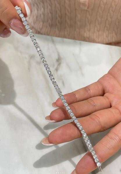 [Glow Jewelry]  CLASSIC BASEBALL BRACELAT, 52 DIAMOND
