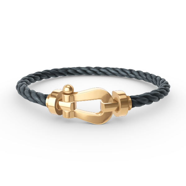 [Glow Jewelry]FORCE LARGE HORSESHOE NO DIAMOND BRACELET GOLD