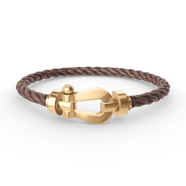 [Glow Jewelry]FORCE LARGE HORSESHOE NO DIAMOND BRACELET GOLD