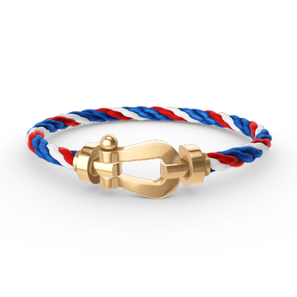 ¡®Glow Jewelry¡¯FORCE LARGE HORSESHOE NO DIAMOND BRACELET GOLD