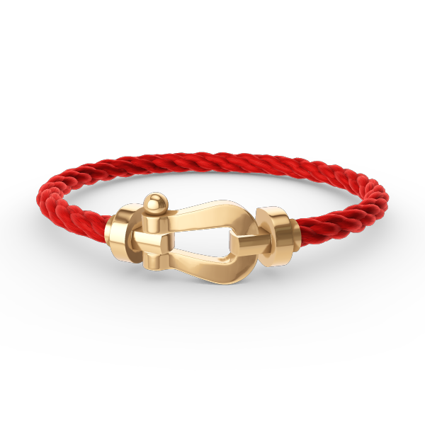 [Glow Jewelry]FORCE LARGE HORSESHOE NO DIAMOND BRACELET GOLD