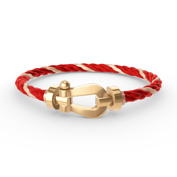 [Glow Jewelry]FORCE LARGE HORSESHOE NO DIAMOND BRACELET GOLD