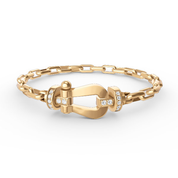 ¡®Glow Jewelry¡¯FORCE LARGE HORSESHOE CLASP  METAL BRACELET