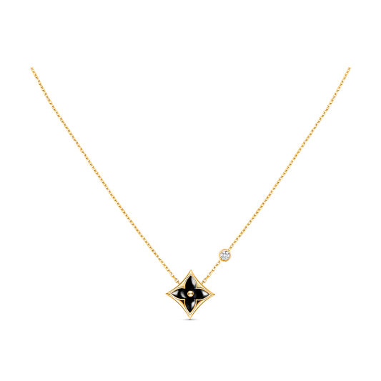 ¡®Glow Jewelry¡¯STAR BLACK MOP NECKLACE