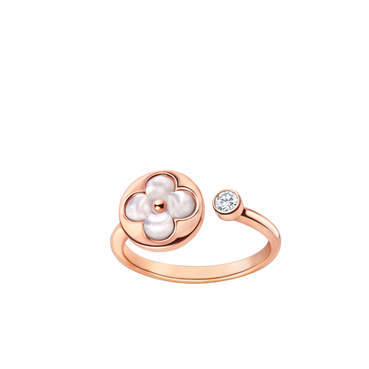 [Glow Jewelry]SUN 1 DIAMOND PINK MOP RING