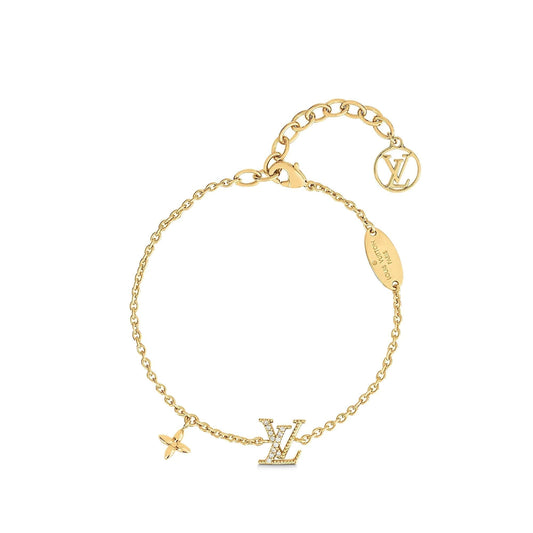 [Glow Jewelry]LOGO STAR MOTIF GOLD BRACELET